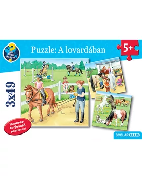 Puzzle: A lovardában