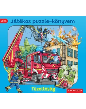 Játékos puzzle-könyvem: Tűzoltóság