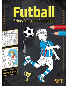 Futball – Színező és rejtvénykönyv