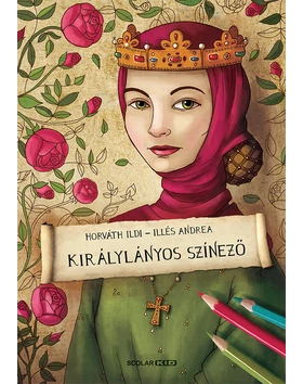 Királylányos színező