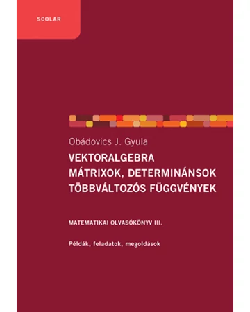 Vektoralgebra; mátrixok, determinánsok;  többváltozós függvények (2. kiadás) – Matematikai olvasókönyv 3.