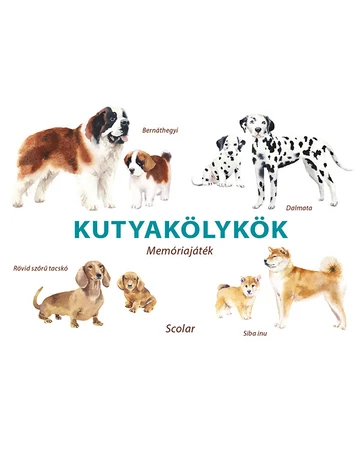 Kutyakölykök – Memóriajáték