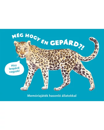 Még hogy én gepárd?! – Memóriajáték hasonló állatokkal