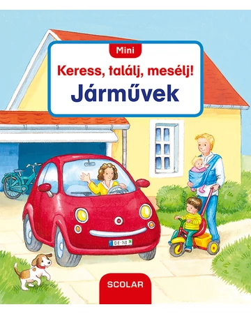 Mini Keress, találj, mesélj! Járművek