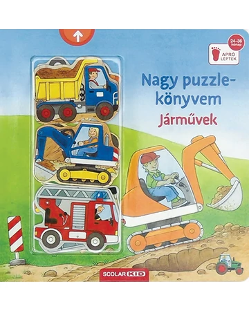 Nagy puzzle-könyvem – Járművek