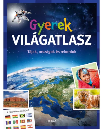 Gyerek VILÁGATLASZ – Tájak, országok és rekordok