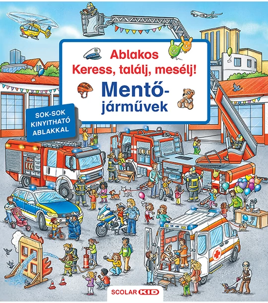 Ablakos Keress, találj, mesélj! Mentőjárművek