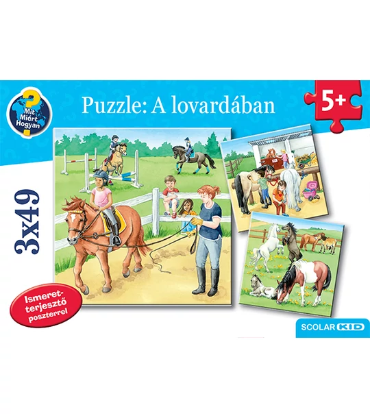 Puzzle: A lovardában