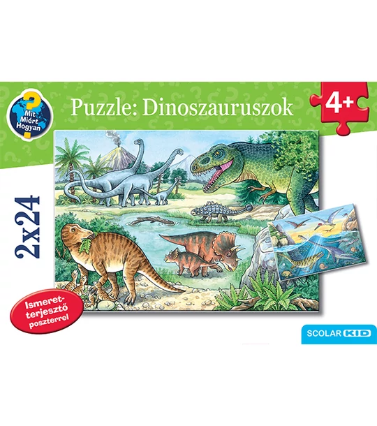 Puzzle: Dinoszauruszok