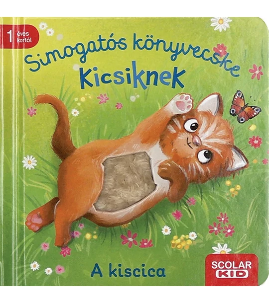 Simogatós könyvecske kicsiknek – A kiscica