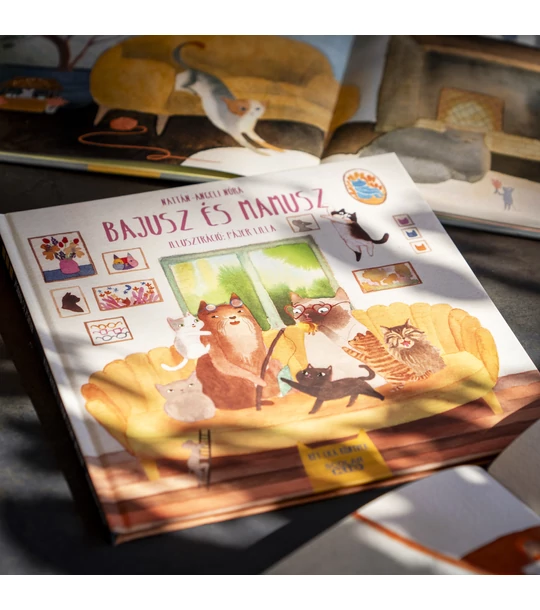 Bajusz és Mamusz (Két Cica Könyvek 3.)