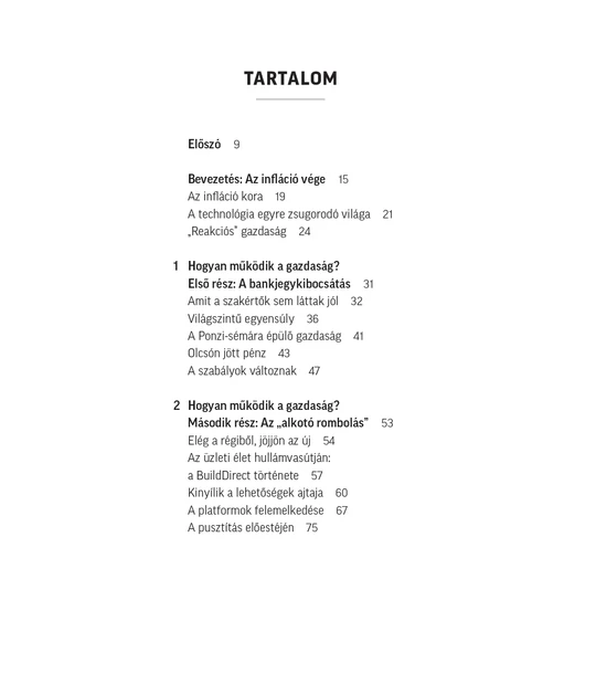 A holnap ára – A jövőnket alakító technológiai és gazdasági folyamatok