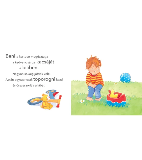 Beni szobatiszta lesz