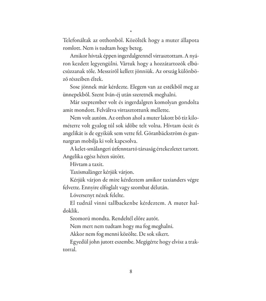 Elvittük anyát északra