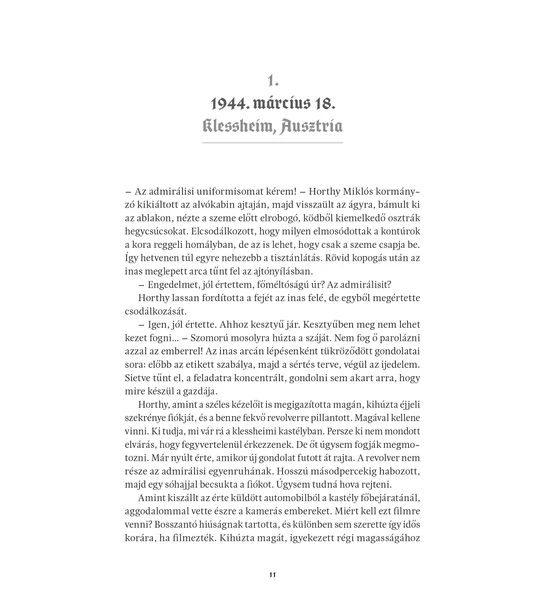Horthy kiugrása – Az 1944-es kiugrási kísérlet regényes története