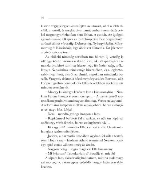 Szeánsz – Halálos hipnózis, 1894