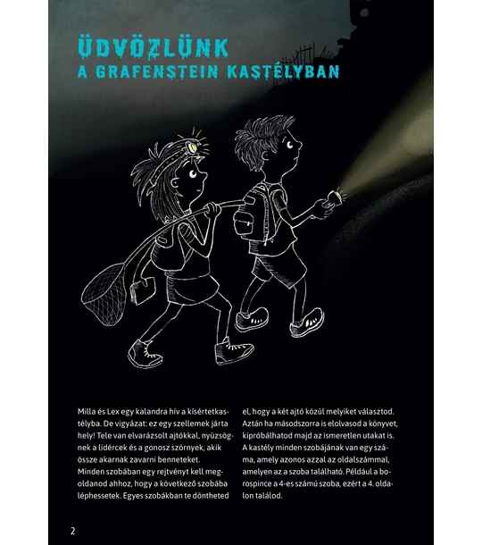 A kísértetkastély fogságában – Szabadulj ki! 1.