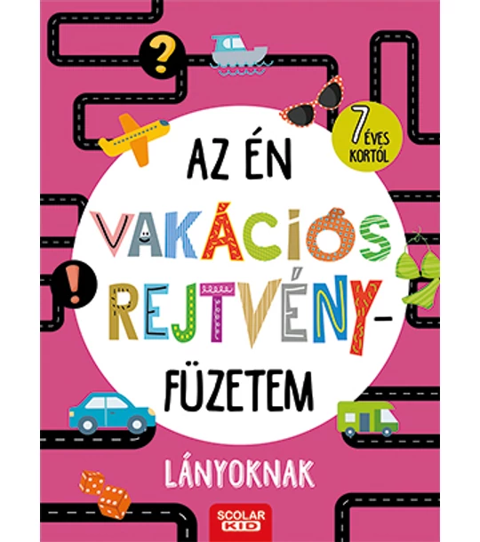 Az én vakációs rejtvényfüzetem – Lányoknak