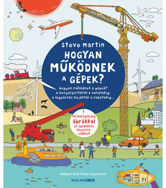 Hogyan működnek a gépek? – A kenyérpirítótól a vonatokig, a légpárnás hajóktól a robotokig...