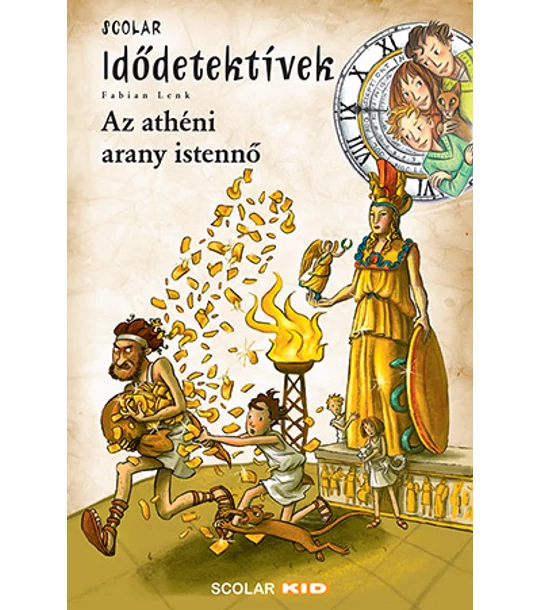 Az athéni arany istennő (Idődetektívek 27.)