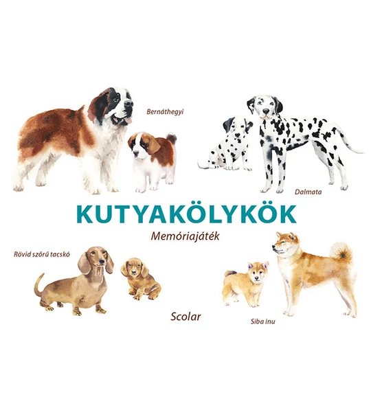 Kutyakölykök – Memóriajáték