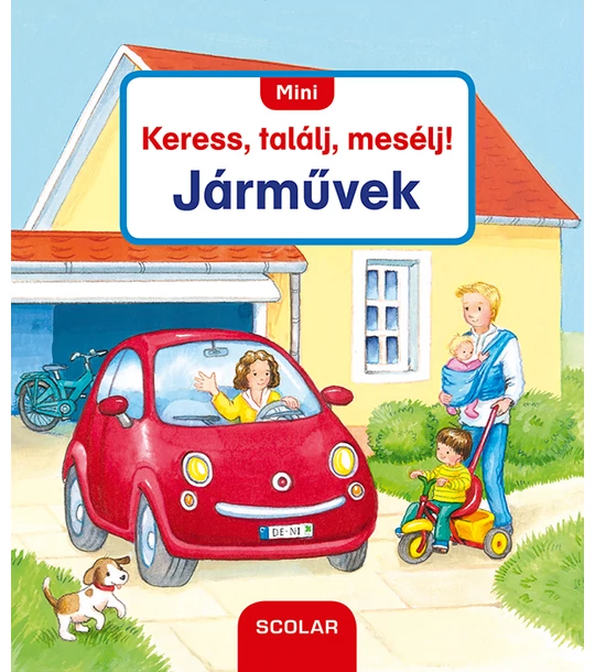 Mini Keress, találj, mesélj! Járművek