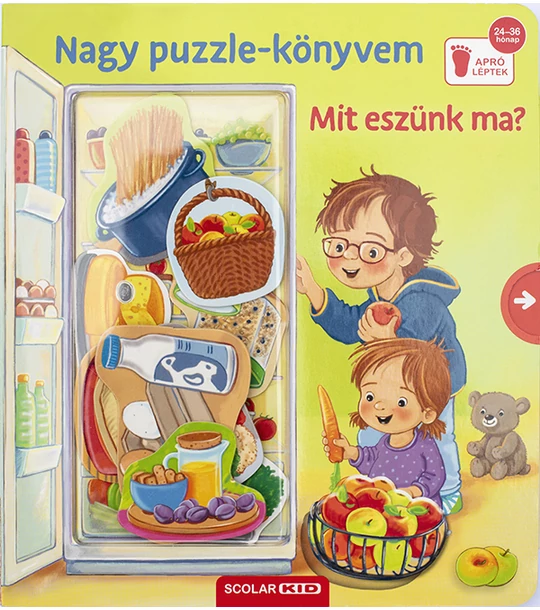 Nagy puzzle-könyvem – Mit eszünk ma?