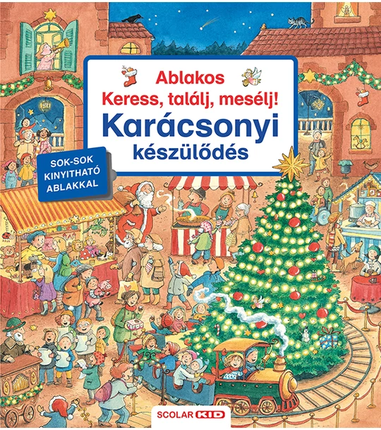 Ablakos Keress, találj, mesélj! Karácsonyi készülődés