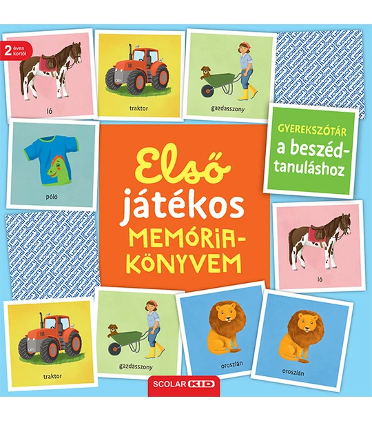 Első játékos memóriakönyvem