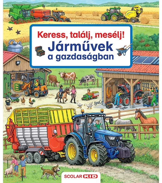 Keress, találj, mesélj! Járművek a gazdaságban