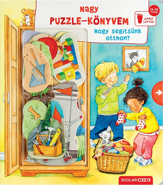 Nagy puzzle-könyvem – Hogy segítsünk otthon?