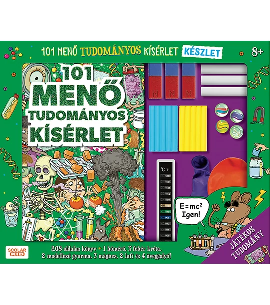 101 menő tudományos kísérlet gyerekeknek