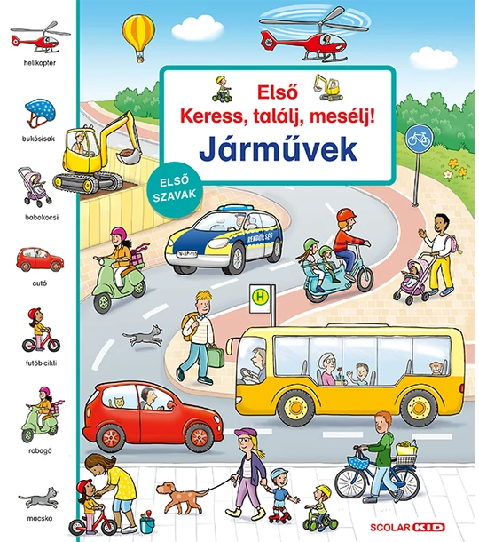 Első keress, találj, mesélj! Járművek