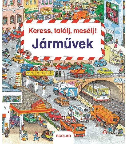 Keress, találj, mesélj! Járművek