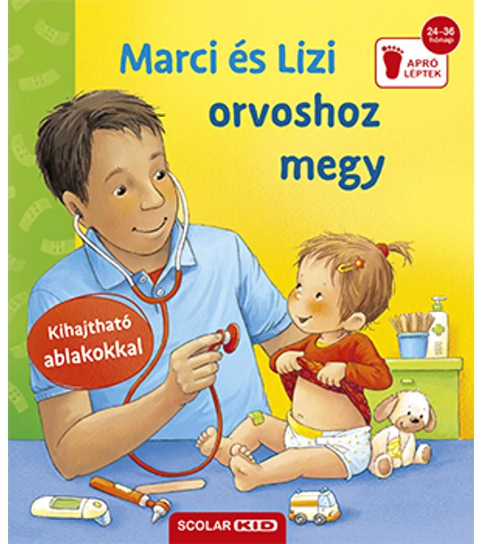 Marci és Lizi orvoshoz megy