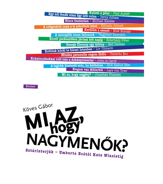 Mi az, hogy nagymenők? - Sztárinterjúk – Umberto Ecótól Kate Winsletig