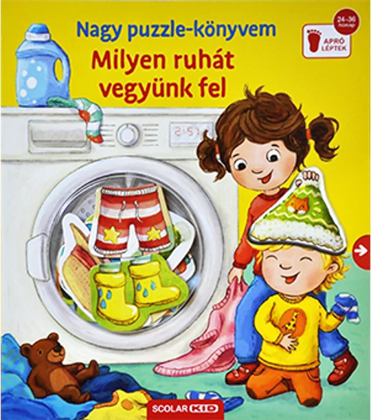 Nagy  puzzle-könyvem – Milyen ruhát vegyünk fel