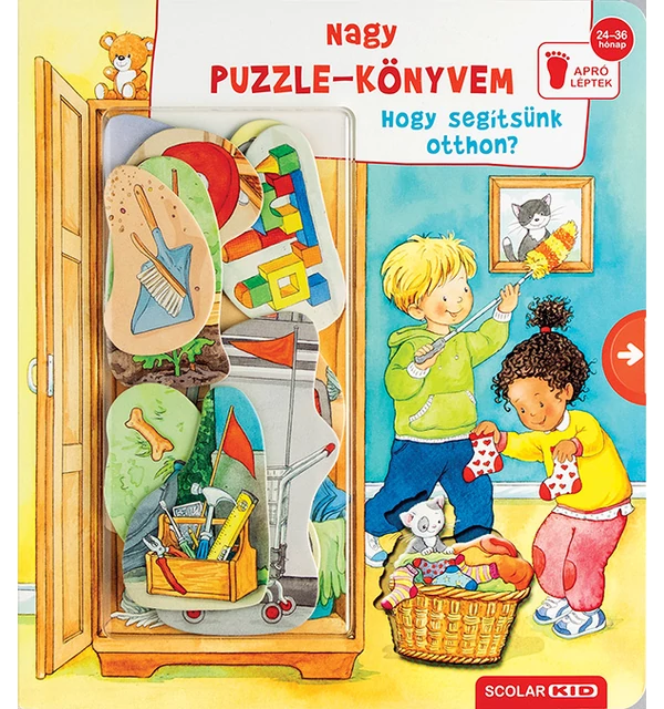 Nagy puzzle-könyvem – Hogy segítsünk otthon?
