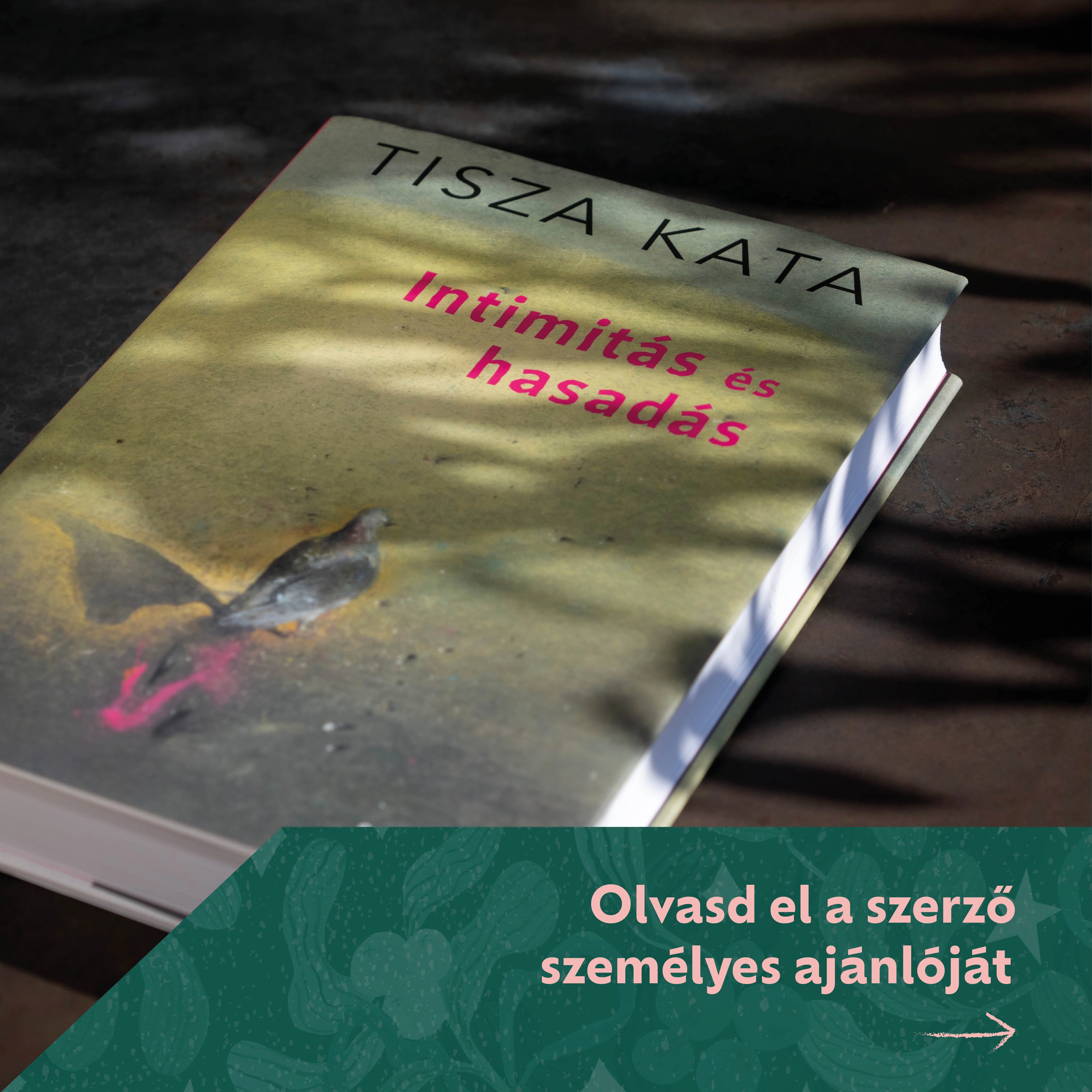 Olvas el a szerző személyes ajánlóját (Tisza Kata)