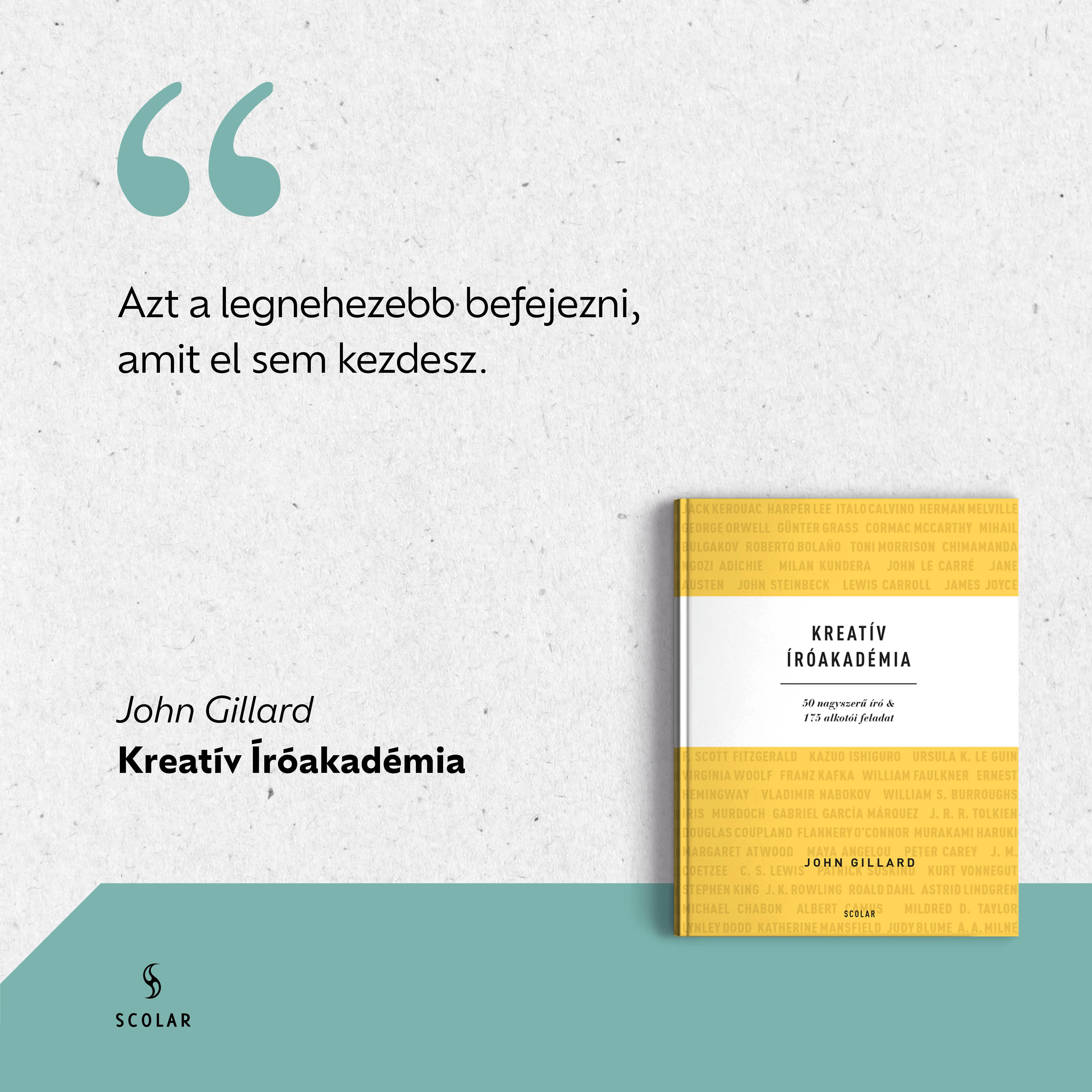 Kreatív íróakadémia idézet